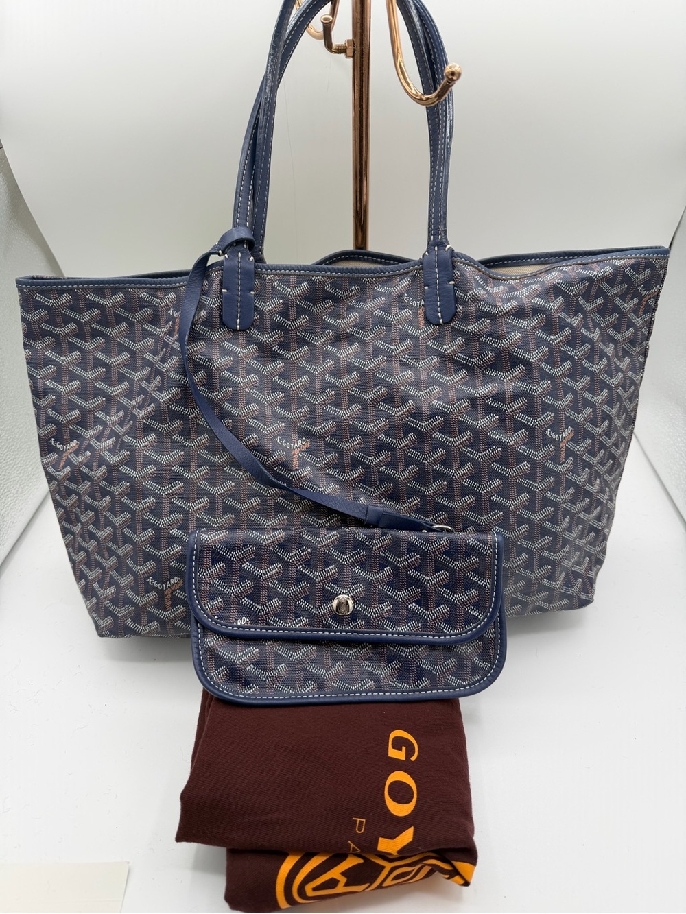 Goyard St. Louis Goyard line pm tote bag with pouch Used
